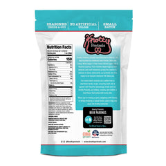 Knotty Pretzels open bag showing crunchy texture and fresh bite