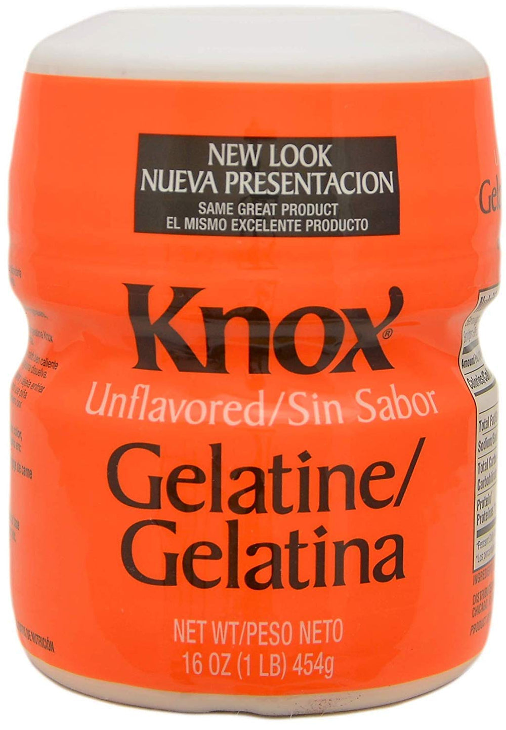 Knox front packaging showing one pound bag and clear product benefit