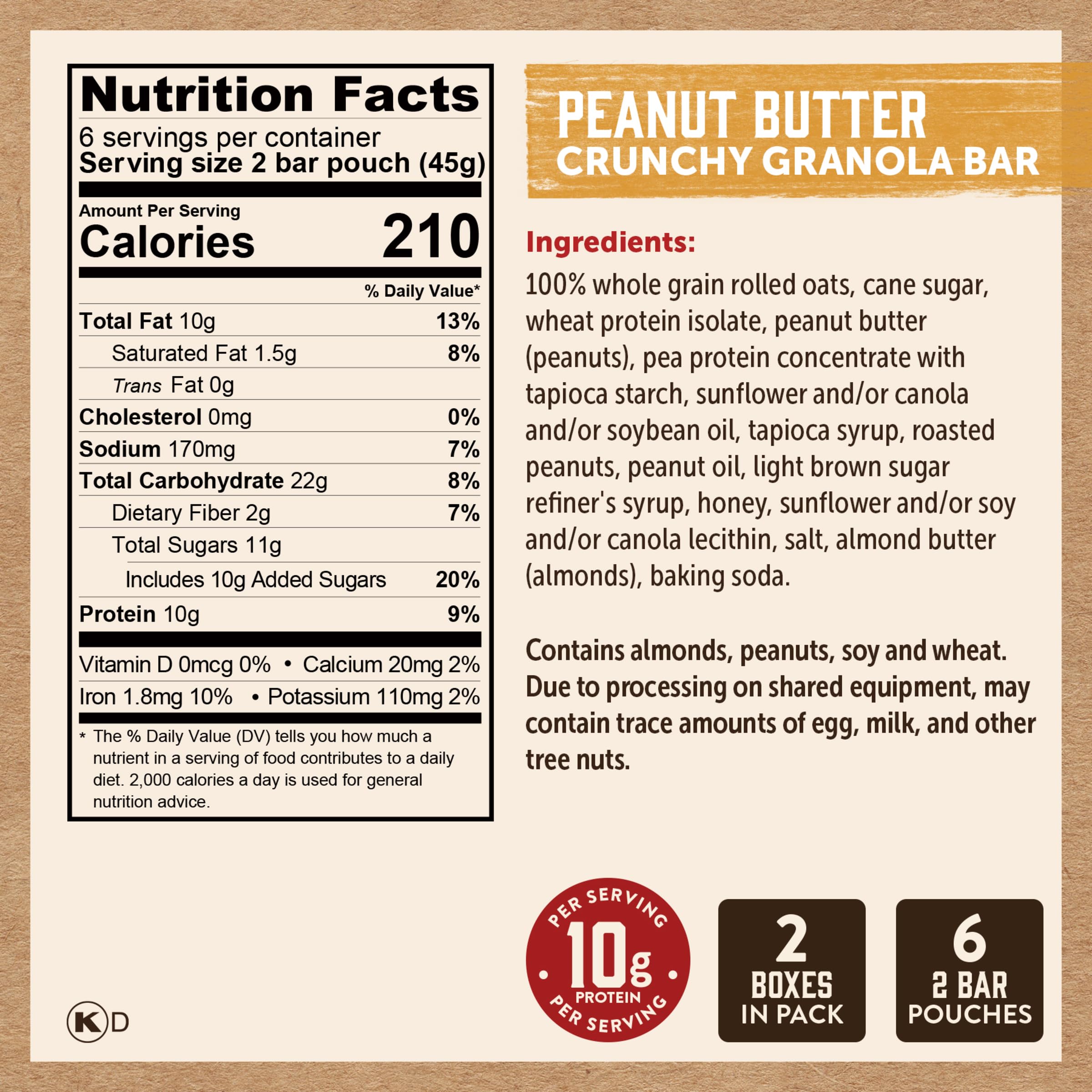 Kodiak Cakes bars inside a backpack illustrating portable energy for on-the-go