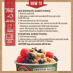 Kodiak Cakes twelve cups stacked to show pack size and pantry-friendly storage