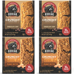 Kodiak Cakes front packaging showing variety pack and portion benefit