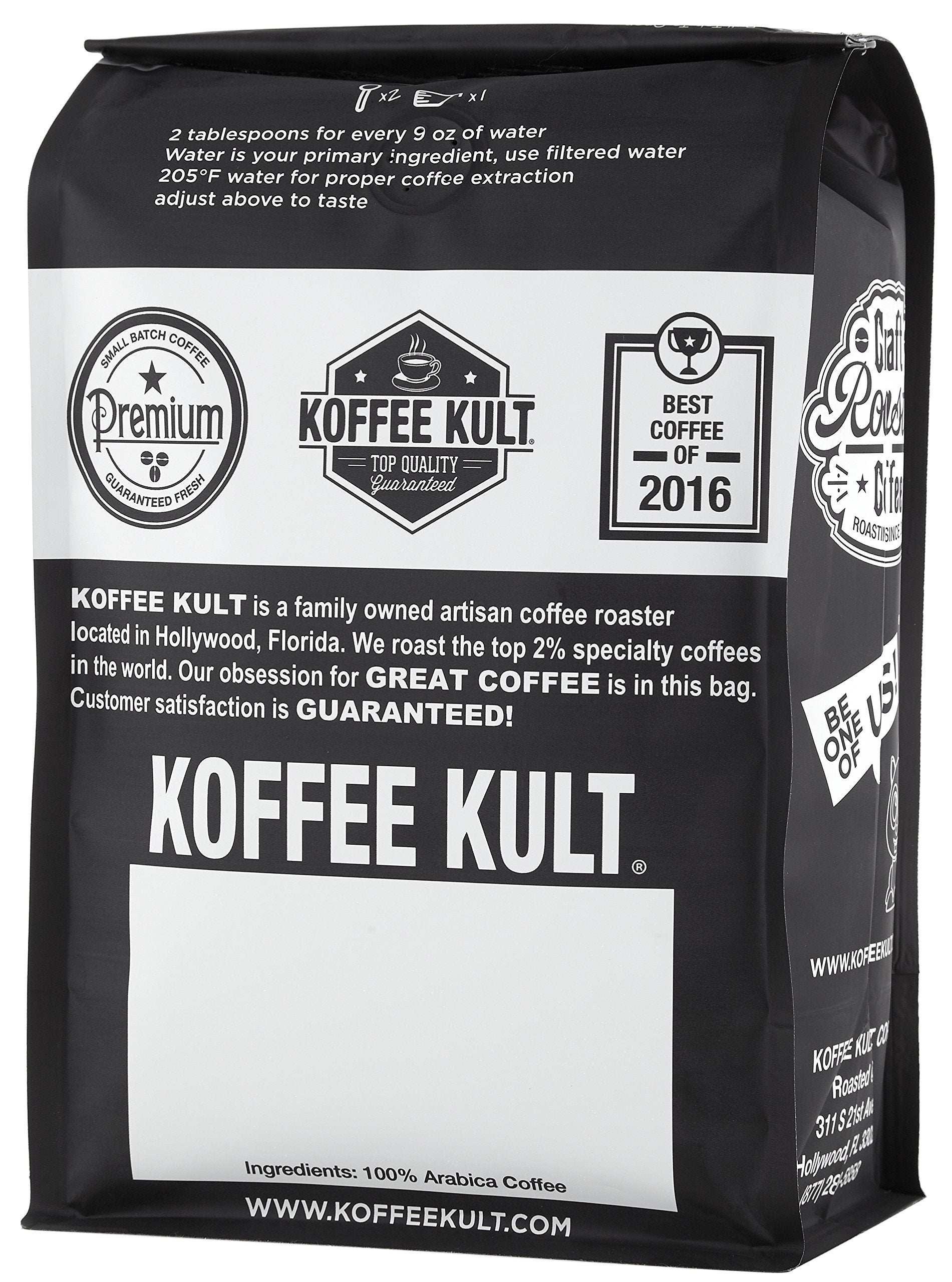 Koffee Kult pour-over brew in process showcasing bright balanced flavor