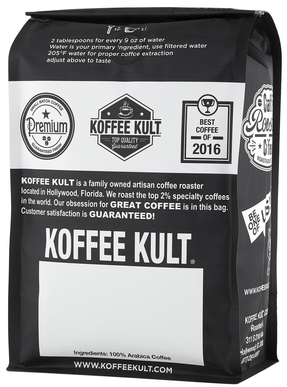 Koffee Kult pour-over brew in process showcasing bright balanced flavor