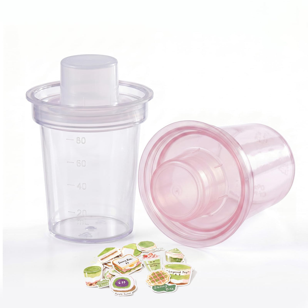 KOIMYSA mini shaker front view showing compact portability and easy blending