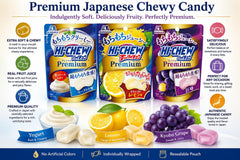 KONBINI JAPAN open pouch with candies visible illustrating freshness preserved