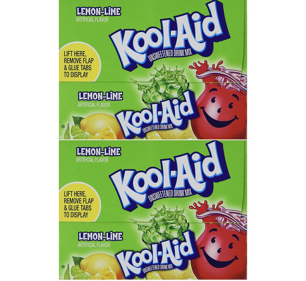 Kool‑Aid front packaging showing 96 packets and easy storage benefit