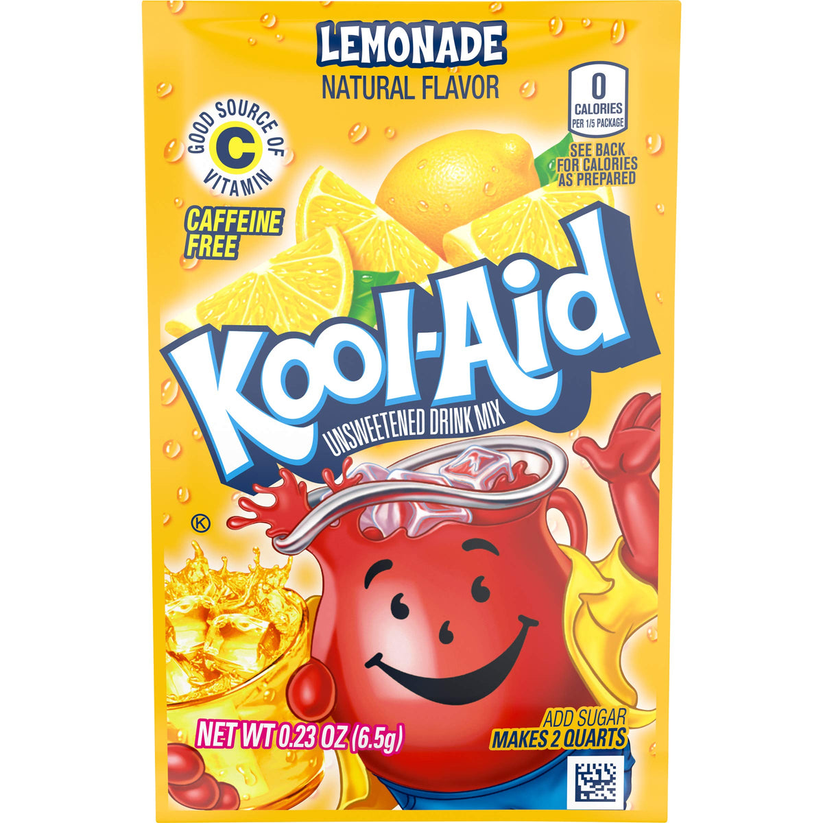 Kool-Aid front packaging showing 96-packet value and brand refreshment