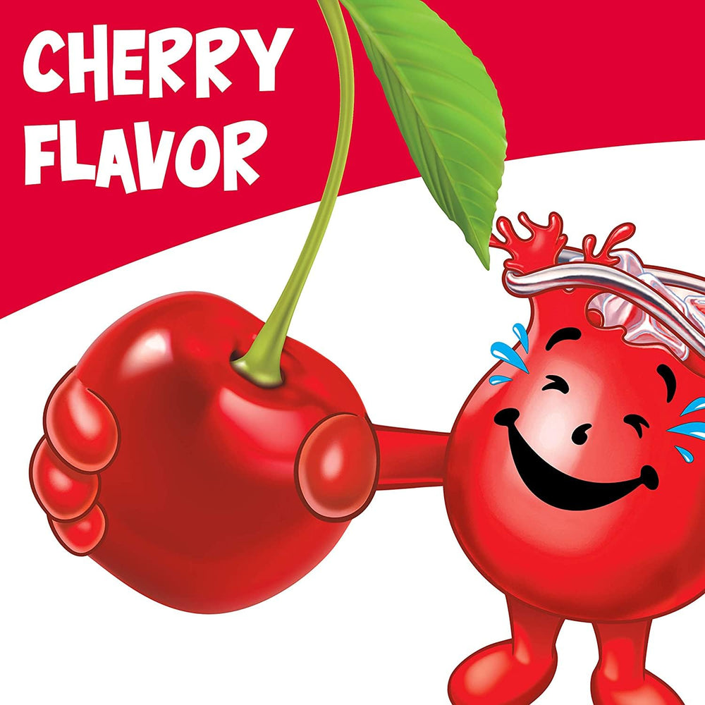 Kool-Aid mixed drink in a glass showing bright color and refreshing result