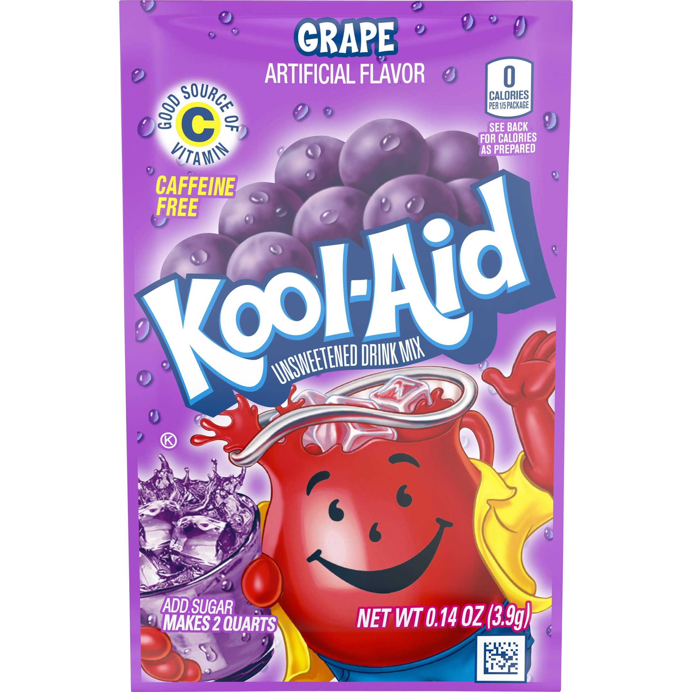 Kool-Aid individual packets spread out, brand convenience for travel