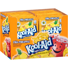Kool-Aid Piña powder close-up showing fine texture and easy mixing benefit