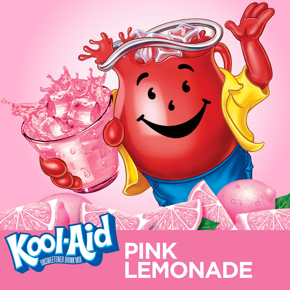 Kool‑Aid single packet closeup highlighting portion size and convenient use