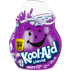 Kool-Aid being poured into water to show instant flavoring benefit