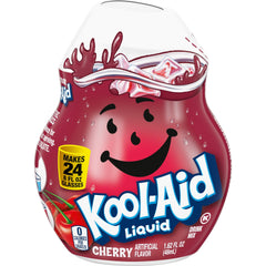 Glass of Kool-Aid over ice demonstrating refreshing, sugar-free hydration