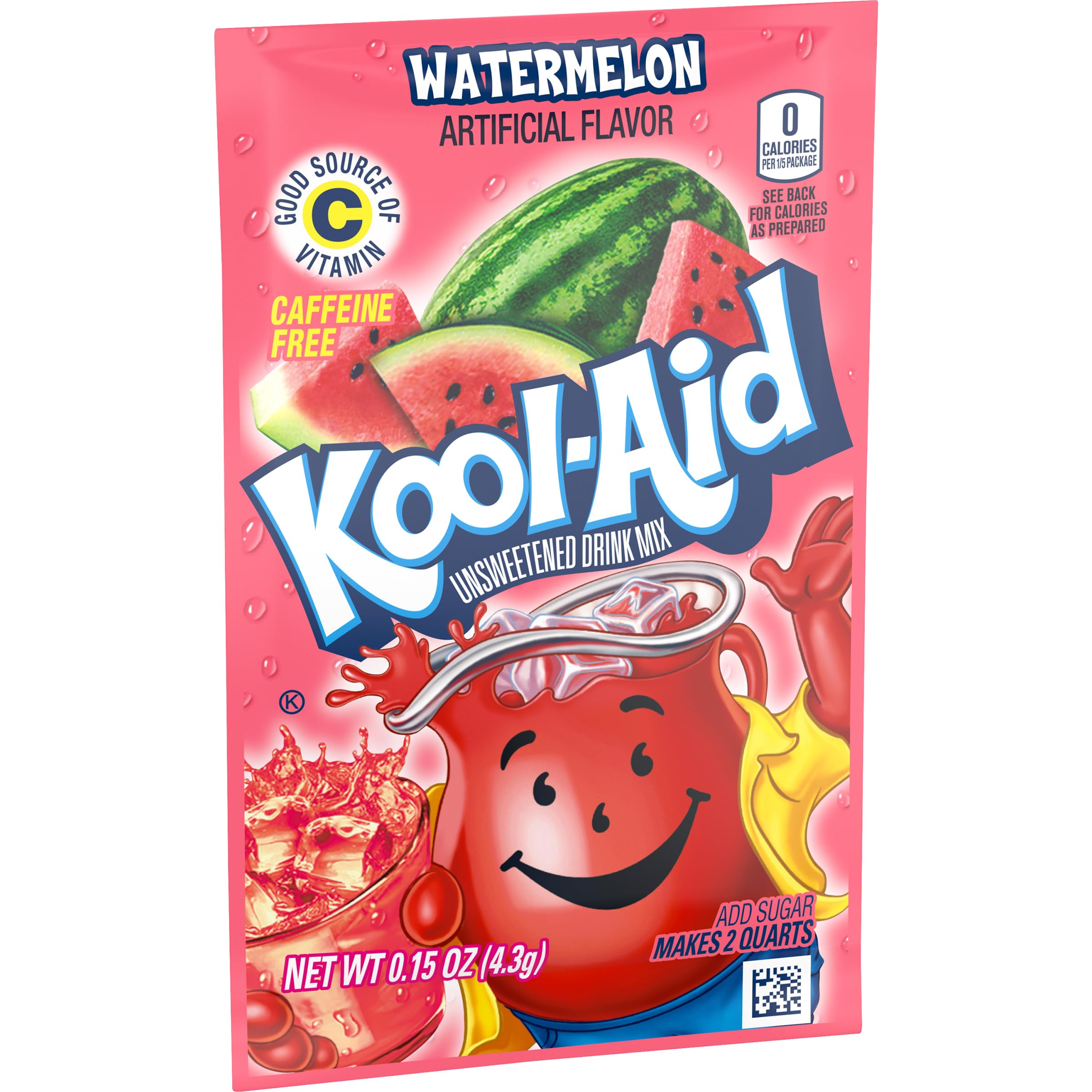 Kool-Aid opened box of watermelon packets for quick storage and access