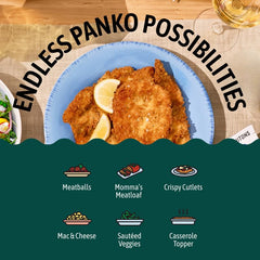 Kooshy Croutons breading process on chicken for crisp coating