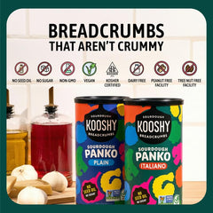 Kooshy Croutons golden crispy baked vegetables showcasing crunch