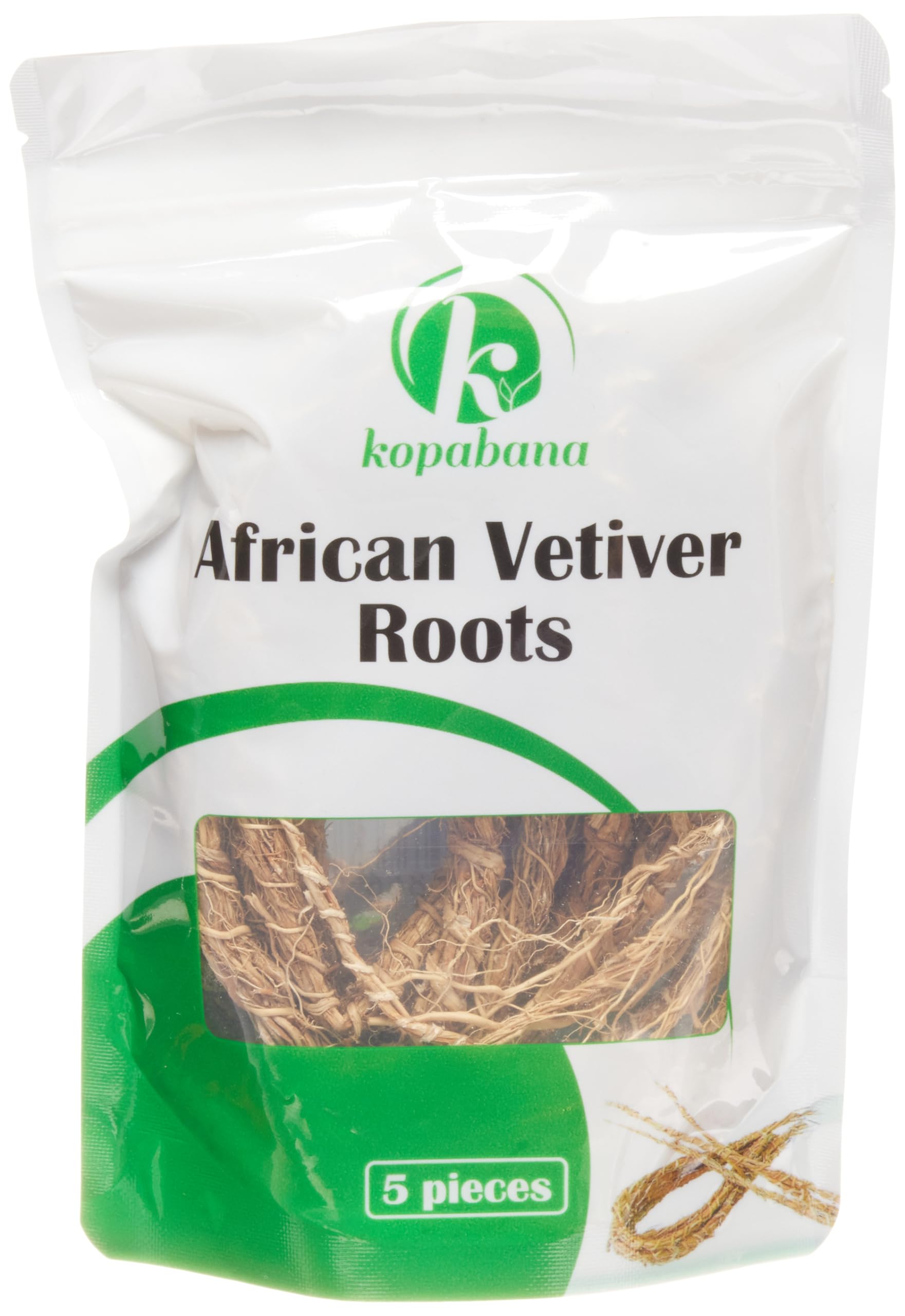 KOPABANA front packaging showing five sun-dried Gongoli roots, natural aromatherapy benefits