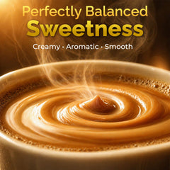 Kopiko sachet being poured into cup demonstrating quick preparation
