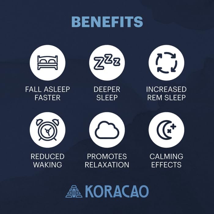 KORACAO prepared nighttime cacao in mug demonstrating creamy drink benefit