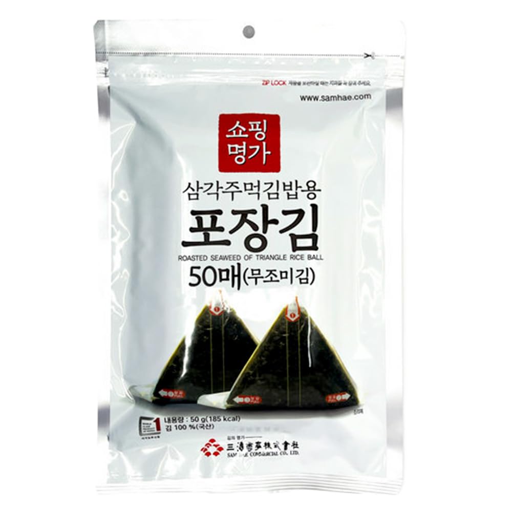 KOREAC close-up of roasted seaweed texture highlighting crisp, even roast