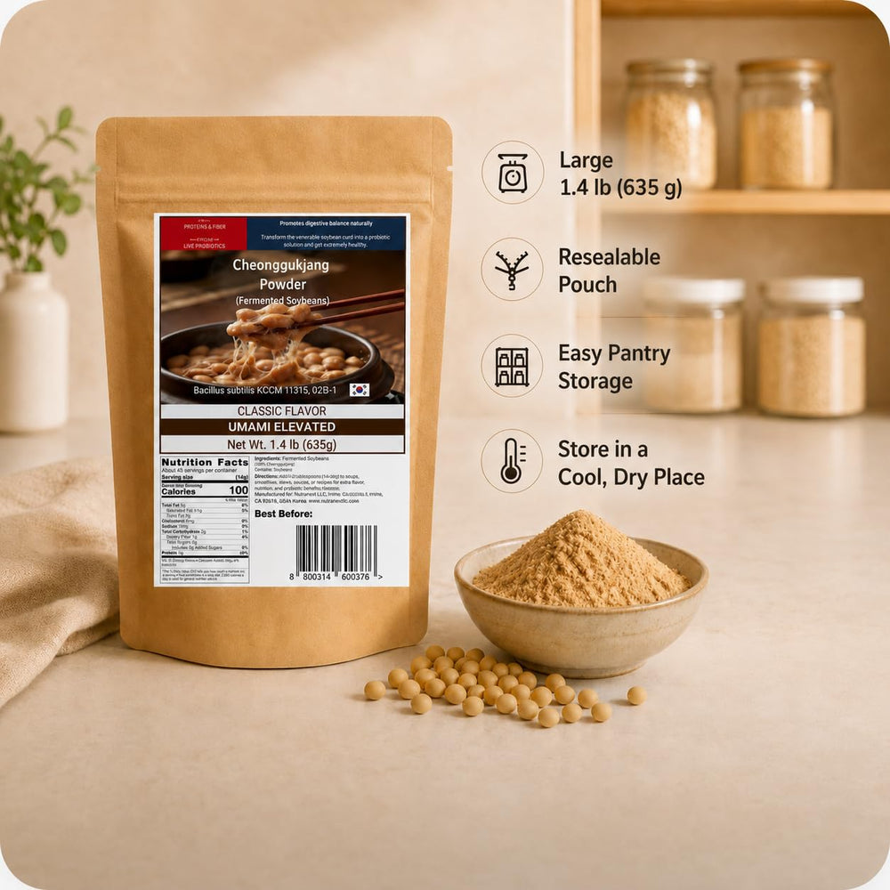 KorGourmetta powder used in a kitchen bowl scene showing versatile home cooking