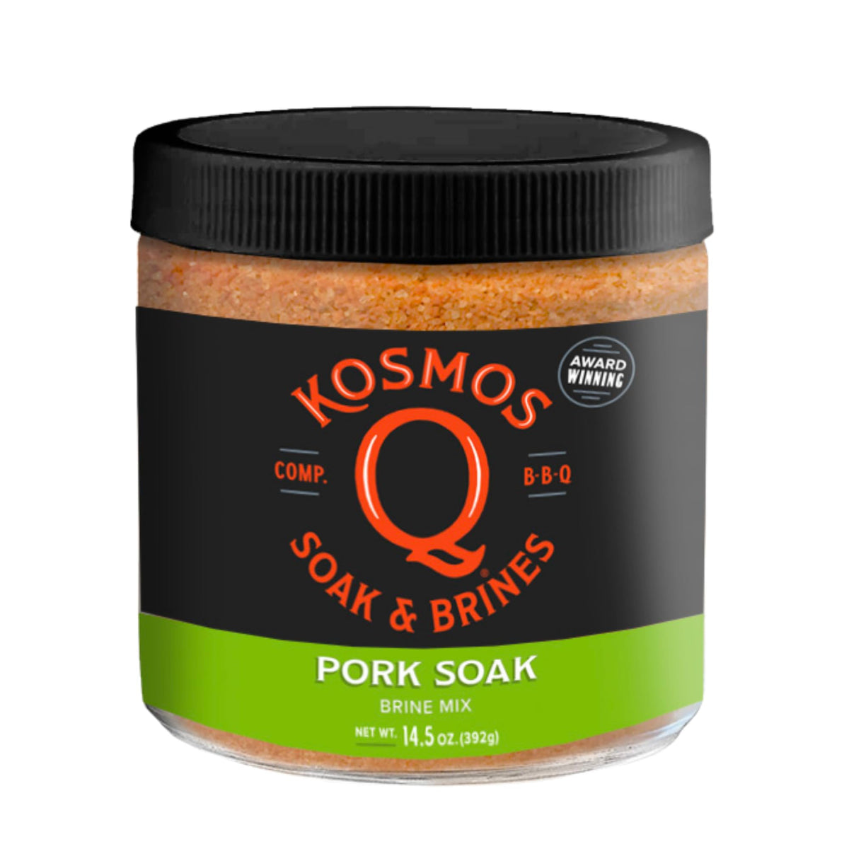 Kosmos Q front packaging showing 16 oz pouch and benefits