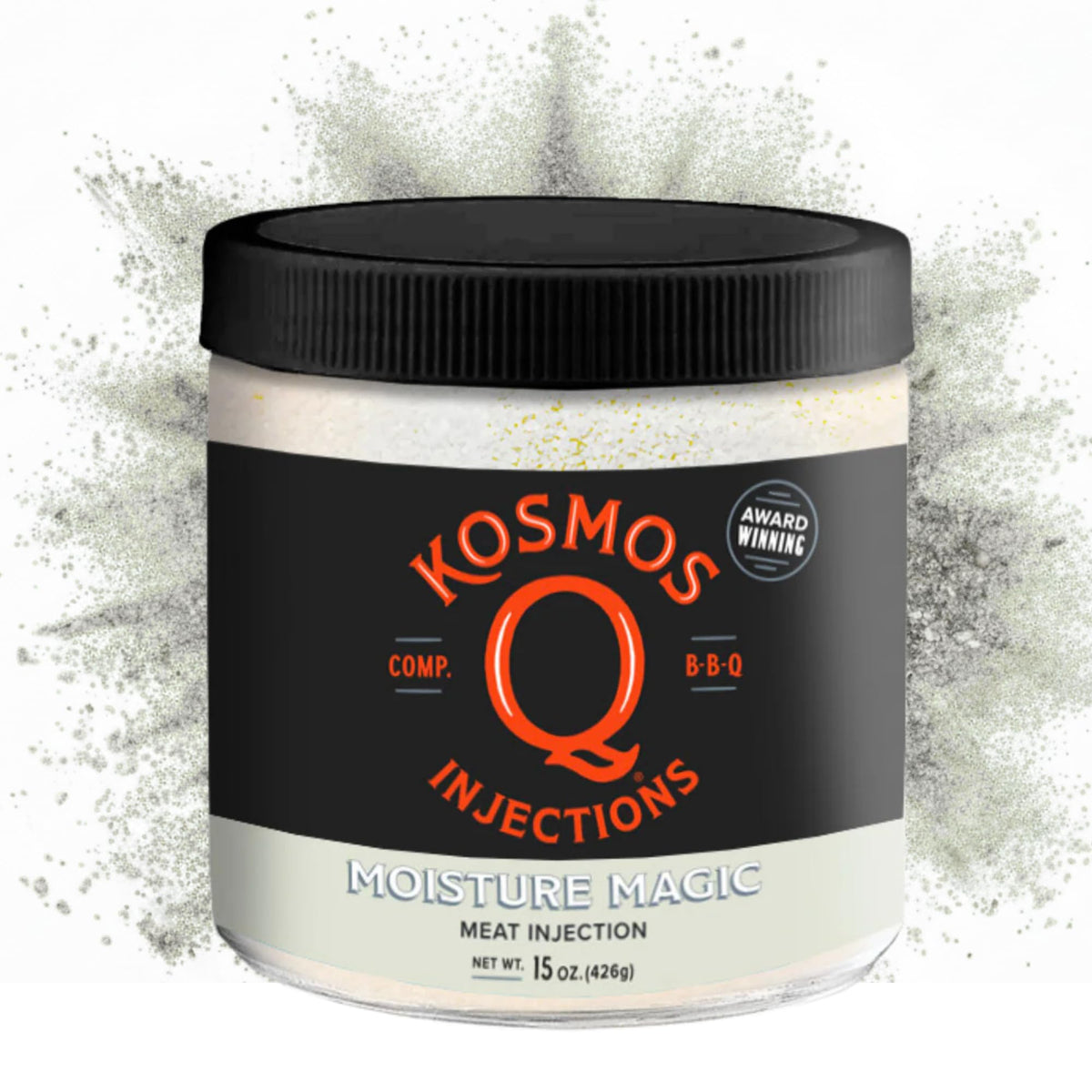 Kosmos Q Moisture Magic front bottle image showing product and clear instructions for reliable injections