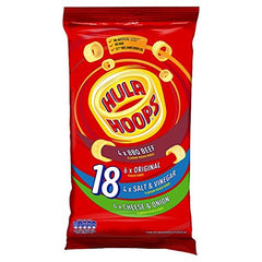 KP Hula Hoops front packaging showing variety pack and portion convenience