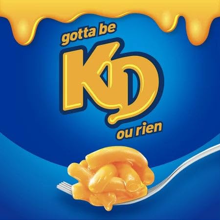 Kraft Dinner on a family dinner table illustrating shareable convenience
