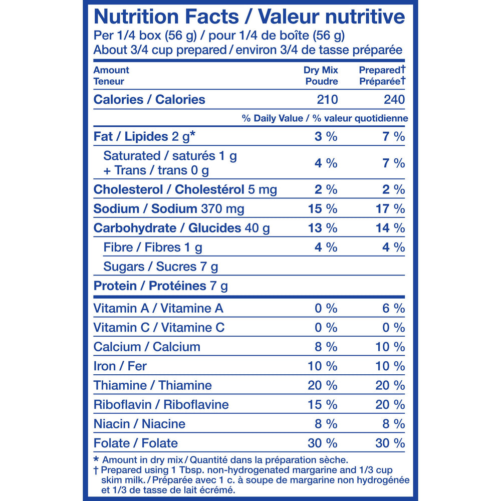 Kraft Dinner plated with vegetables showing customizable nutrition and family-friendly benefit