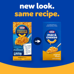 Kraft Mac & Cheese cheese sauce mix close-up highlighting simple ingredients and flavor