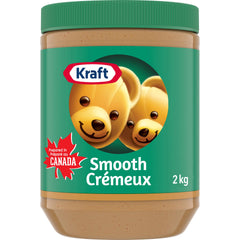 Kraft jar front view showing label and large 2 kg size for value