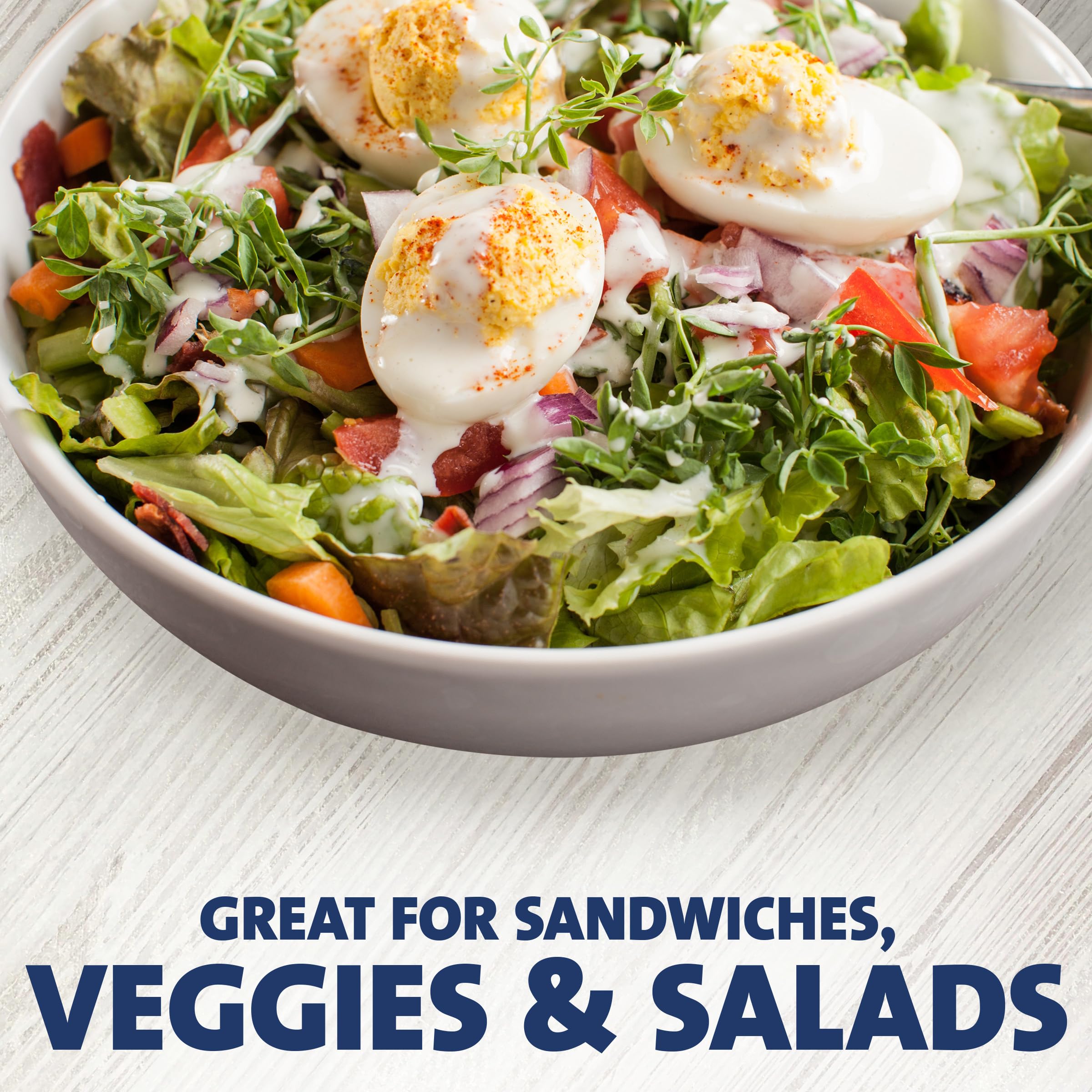 Detailed shot of Kraft ranch packet label showing ingredients and brand trust
