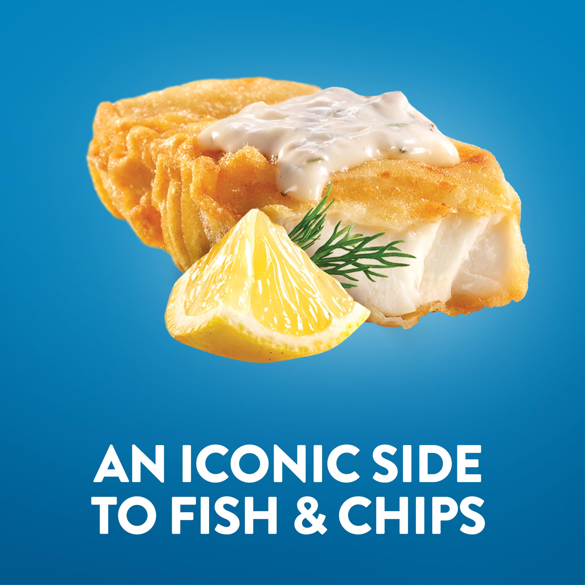 Kraft tartar sauce served with fish and chips illustrating flavor pairing benefit
