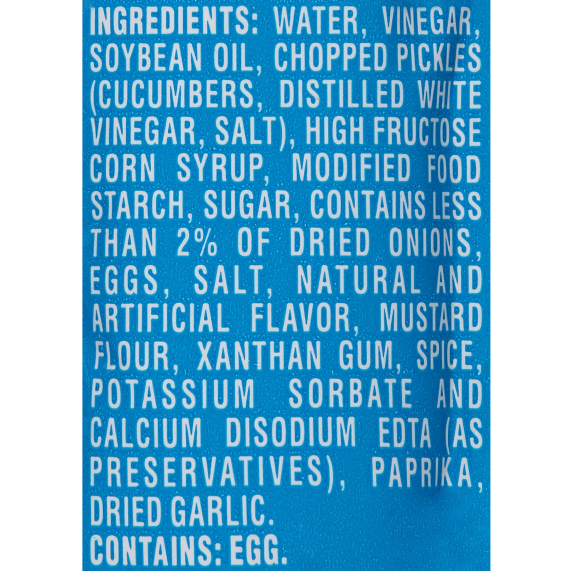 Closeup of single Kraft tartar sauce packet showing brand and easy-open convenience