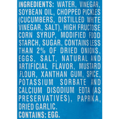 Closeup of single Kraft tartar sauce packet showing brand and easy-open convenience