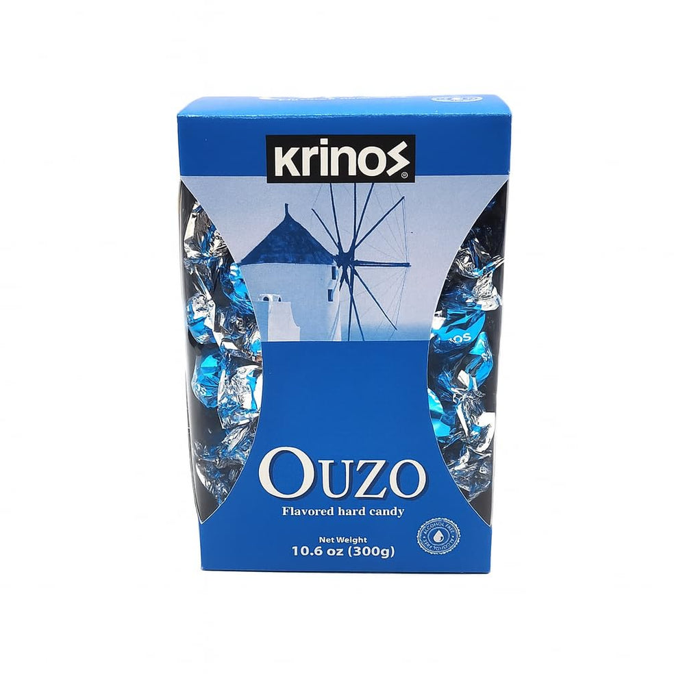 Krinos front packaging showing 10.6 oz bag and clear branding benefit: easy identification