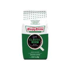 Krispy Kreme brewed cup top view showcasing smooth crema and inviting aroma benefit