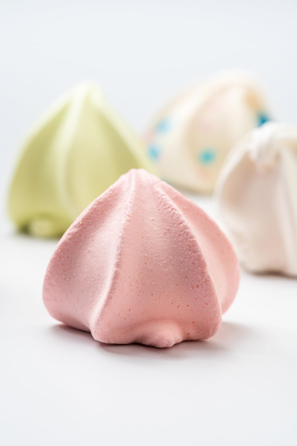 Krunchy Melts clear bag exposing colorful cookies for gifting convenience