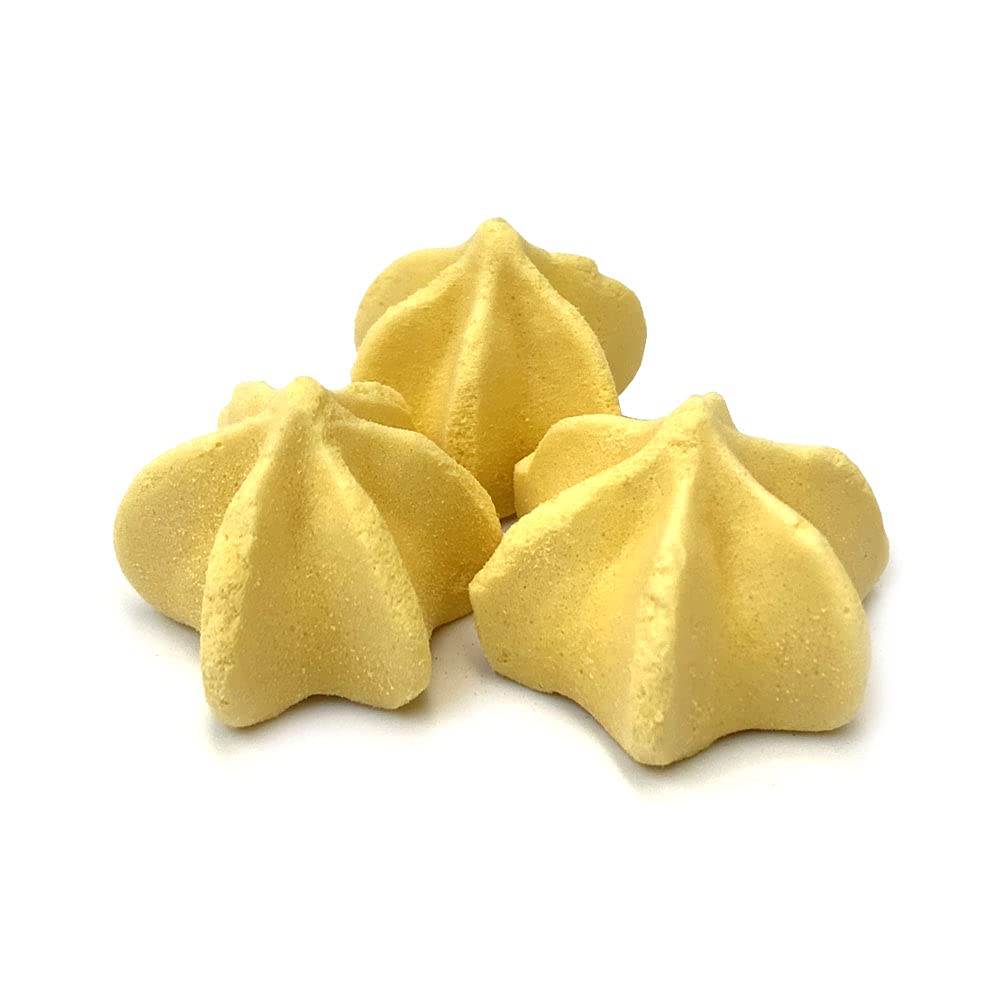 Krunchy Melts close-up of crisp meringue texture with airy interior