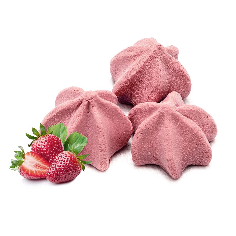 Krunchy Melts held in hand to show scale and portability for on-the-go snacking