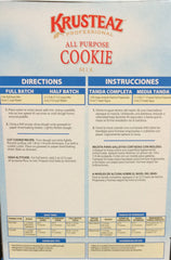 Close-up of Krusteaz cookie dough texture highlighting mix consistency and easy customization