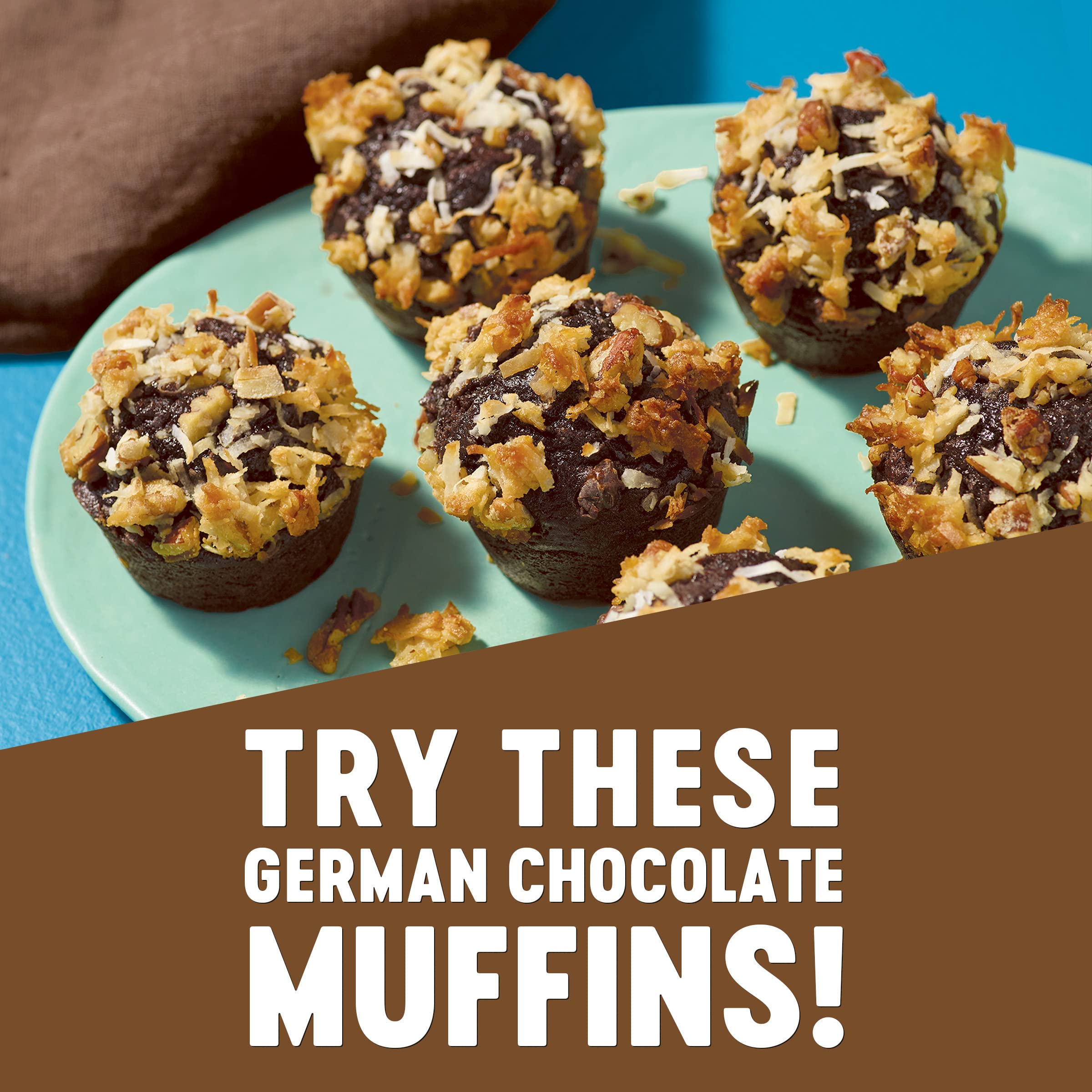 Platter of Krusteaz mini muffins for easy sharing at gatherings