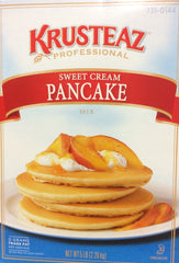 Krusteaz front packaging showing two 5 lb bags and clear branding for easy identification