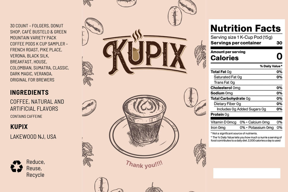 KUPIX inside-box arrangement revealing assorted pods and organized gifting benefit