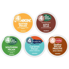 KUPIX front packaging showing 20-count pecan flavored K-Cup pods and clear branding