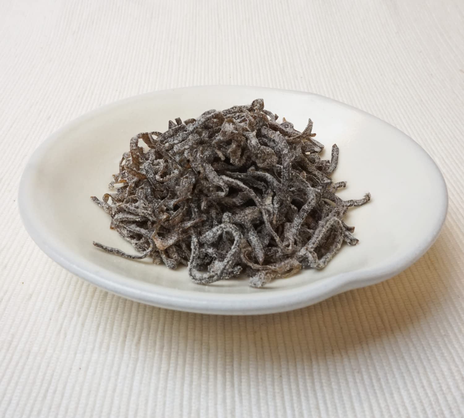 くらこん Kurakon sprinkled on ochazuke bowl to show finishing boost and texture