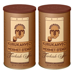 Kurukahveci Mehmet Efendi front packaging showing brand and medium roast