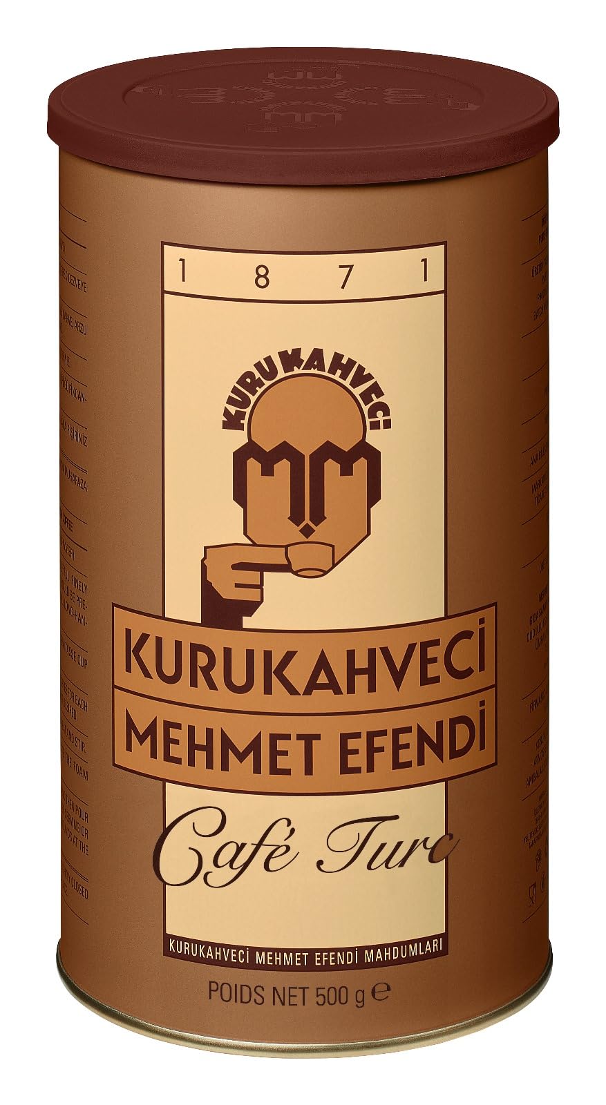 Kurukahveci Mehmet Efendi coffee brewing in cezve creating foam