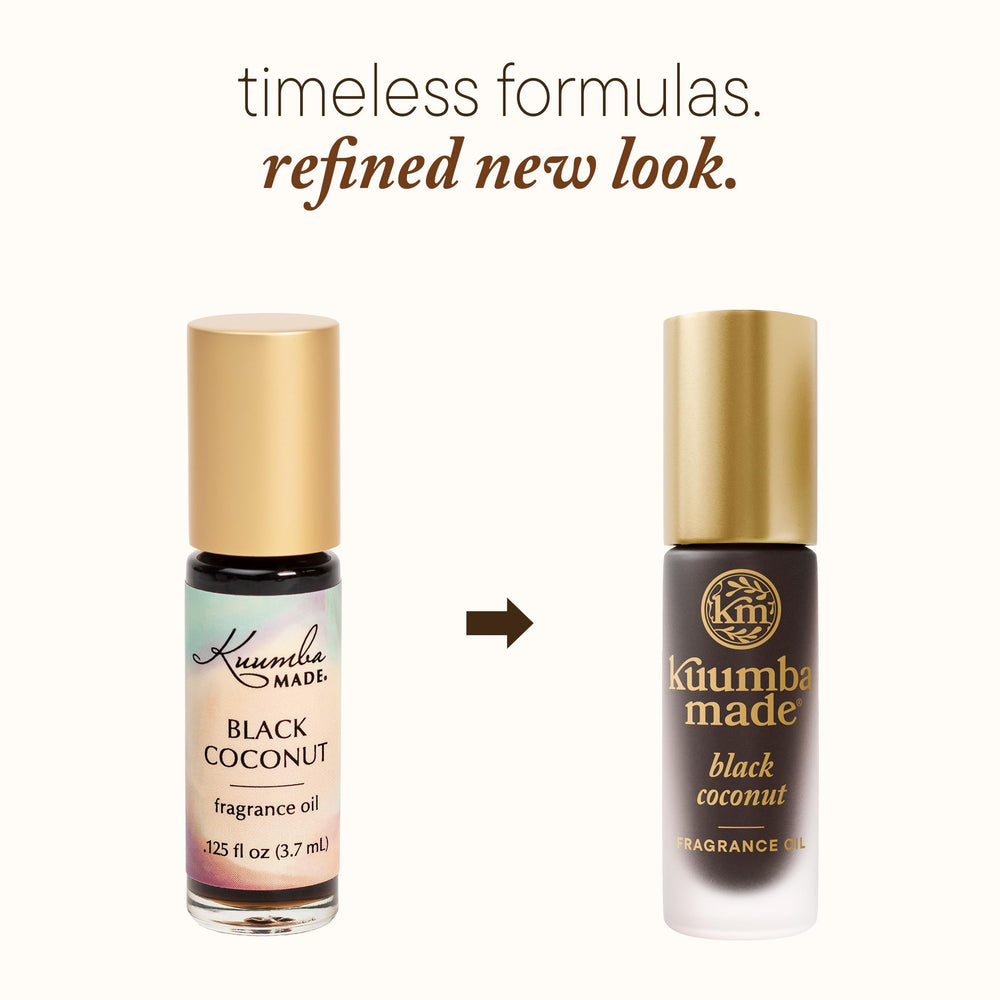 Kuumba Made rollerball detail highlighting smooth application and control